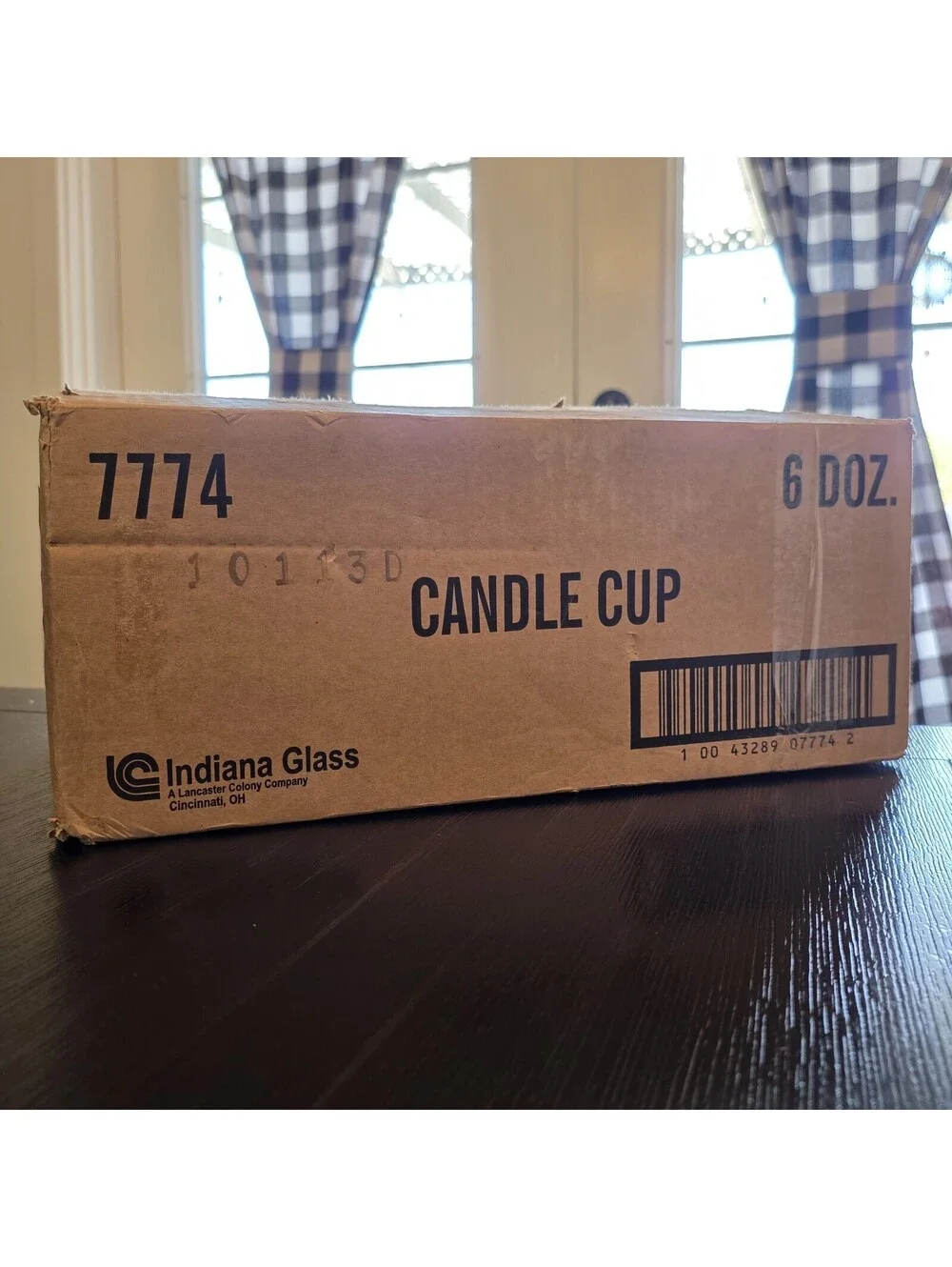 Indiana Glass 7774 Clear Glass Votive Candle Cups Holders Lot Of 72 EUC